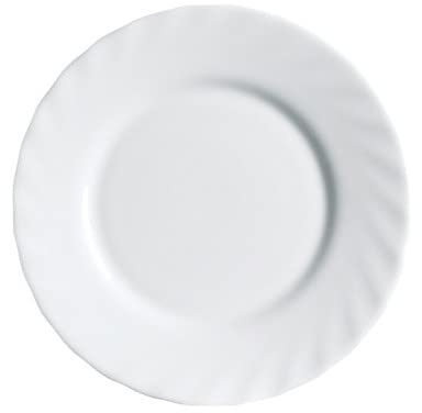 PLATO MESA POSTRE 19,5CM TRIANON BL CRIST LUMINARC