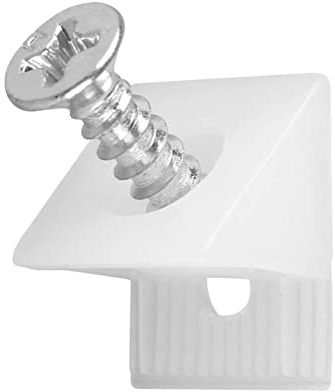 100 PCS Drawer Supports Drawer Bottom Sagging Repair Fix Mending Wedges, Drawer Repair Kit with Screws Furniture Chest Drawer Bottom Repair Fixing Mending Wedges Drawer