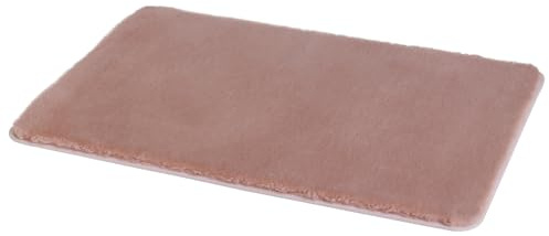 Gedy Fuzzy Badteppich, 80 x 50 cm, Rosa