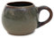 HOMLA Becher Trinkbecher Kaffeebecher Teetasse Tasse Keramiktasse BRELLY Fass klein grau 0,15 l