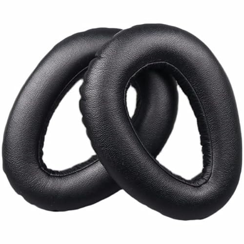 INF Almohadillas para Auriculares Sennheiser PXC550 PXC480 MB660, Almohadillas Negras, 1 par