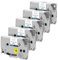 Coloran TZE231 TZE-231 kompatible für Brother P-Touch Bänder TZ231 TZ-231 für PT-H100LB H107 H105 PT-D210 PT-H110 PT-1000 PT-D400 PT-D600VP（5er-Pack