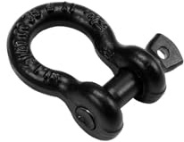 SAFETEX Shackle 8mm black with Screwbolt