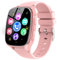 Smartwatch Kinder - Smart Watch Uhr für Mädchen Jungen mit Telefon Anruf, SOS, Spiele, Schrittzähler, Musik, Kamera, Wecker, Hörbuch, Kinderuhr Telefonieren für Kids 3-12 Jahre (Rosa)