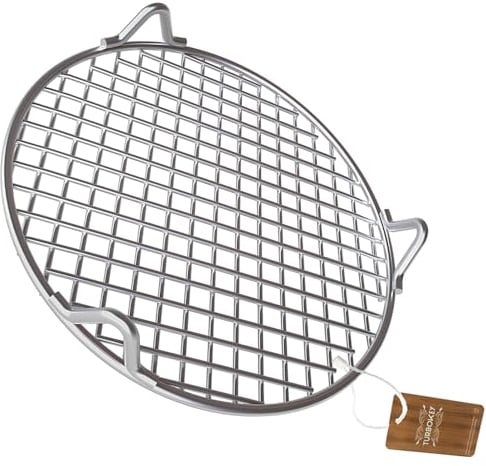 Turbokey Grillroste, Draht-Kühlgitter mit Beinen, Durchmesser 27,9 cm, 304 Edelstahl, runde Grillroste für Grill, Luftfritteuse, Schnellkochtopf, Einmachen, Dutch Oven (280 mm)