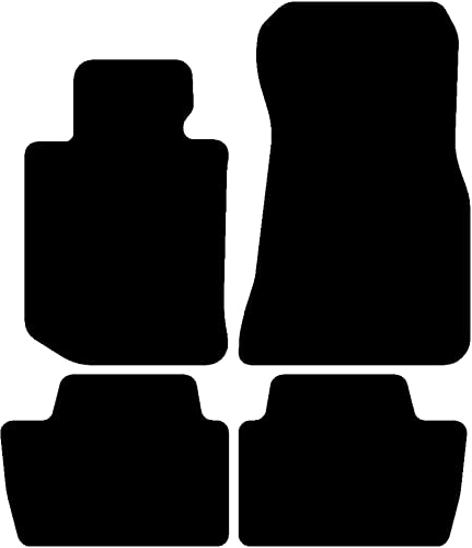 Kovvar Duogrip Gummimatten passend für BMW 4er G23 2021-2025 Passend zur Ausführung: Cabriolet