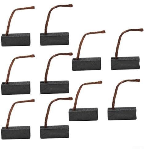 Essential Accessories for Power Tools Kohlebürsten, 7 x 8 x 19 mm, 10 Stück