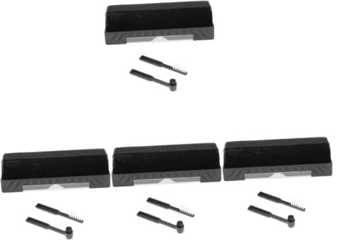 Uonlytech 4sätze Schallplatten Reinigungsbürste Effektives Reinigungswerkzeug Für Vinylplatten Antistatisch Handlich Und Platzsparend Für Schallplattenspieler Und Musikliebhaber Geeignet
