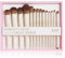 Jessup Pinselset 14stk Make Up Pinsel Set Makeup Pinsel Schminkpinsel Kosmetikpinsel Gesichtspinsel Augenpinsel Lidschattenpinsel Puderpinsel Foundation Concealer Pinsel Geschenkverpackung T329-G