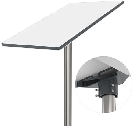 HOLACA Aufgerüstete Starlink Gen 3 Rohradapter, Dachrohr Halterung Metalladapter für Variable Mastgrößen (1-2.1) Kompatibel mit Starlink Gen 3, Starlink Gen 3 halterung Teile