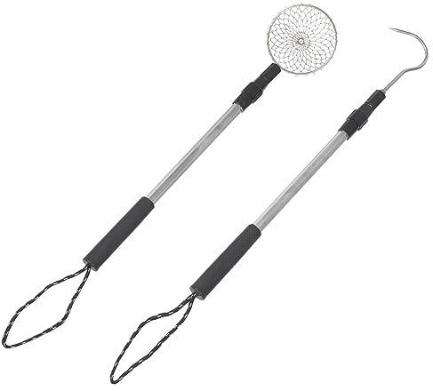 SUPVOX Pelle à Sable Multifonction avec Tamis Et Crochet De Plage Pelle à Coquillages Solide Et Détachable pour Ramassage De Coquillages Et Tamisage du Sable Extérieur