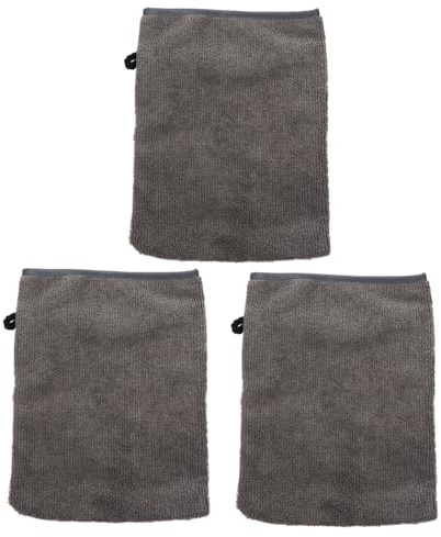BATHVEVE 3 Stück Make up Entferner Handschuh Aus Waschbarer Mikrofaser Gesichtsreinigungshandschuhe Für Frauen Sanfte Reinigung Von Schwer Zugänglichen Stellen Mit Aufhängeloch Wiederverwendbar
