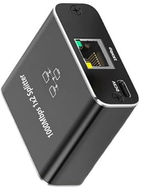 Gigabit 1000Mbps RJ45 Splitter 1 A 2 3 4 Adattatore Ethernet Connettori Interruttori Accoppiatore Per PC Laptop Router Gigabit LAN Splitter