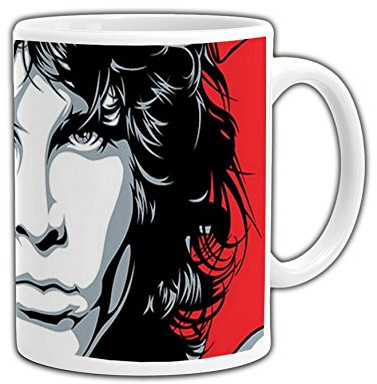 PLSH Jim Morrison Doors - Tazza Mug 11OZ con scatola - Idea Regalo per fan