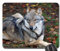 Gaming-Mauspads, Mauspad, Wolf Animal Predator Zoo Wildlife Park Wildtier