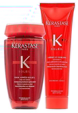 Kerastase Soleil Shampoo Apres Soleil 250ml Crème UV Sublime 150ml