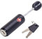 OW-Travel Kabel Schloss mit Schlüssel (1er) Kofferschloss Vorhängeschloss Gepäckschloss Sicherheitsschloss Schlüsselschloss TSA Lock Cable USA Schloss für Reise Koffer Spind Rucksack (Schwarz)
