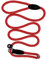 lionto Guinzaglio Retriever Guinzaglio per Cani Guinzaglio Formazione Cani, Lunghezza 170 cm Rosso
