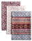 Maison d' Hermine Fair Isle Juego de 3 paños de Cocina Multiusos, 100% algodón, Suaves y absorbentes, paños de Cocina, paños de Cocina, paños de Cocina (50 cm x 70 cm)