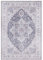 Nouristan Asmar Teppich – Wohnzimmerteppich Orient-Touch Detailiertes Muster Florales Kurflor Flachgewebe Teppich für Esszimmer, Wohnzimmer, Schlafzimmer – Malvenrosa, 80x200cm