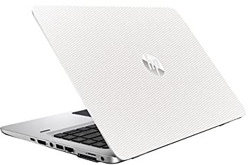 AlphaWraps Skin for HP EliteBook 840 G3 Laptop | White Carbon | Protective and Durable Vinyl Decal wrap Cover | Made in The UK