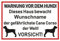 Samunshi® Aufkleber Cane Corso Warnung - Schild Sticker Hinweisschild Warnschild Vorsicht Hund 50 x 33cm Cane Corso Warnung schwarz