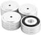 Lot de 4 pieds d'isolation pour haut-parleur, support d'isolation HiFi AMP en aluminium pour tourne-disque DAC pour home cinéma, électronique, équipement audio