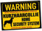 Kurzhaarcollie Collie Schild Warning Security System Türschild Hundeschild Warnschild Hund