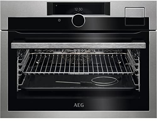 AEG KSE998290M Horno Multifunción con Conectividad, Inox, Grande, Fabricado en DE