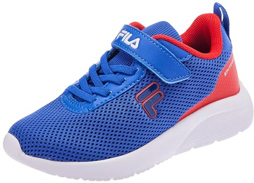 FILA Unisex Kinder Spitfire V Kids Laufschuh, Blue Quartz Red, 30 EU