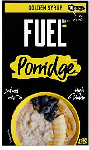 FUEL10K Golden Syrup Porridge 10 x 36g (360g)