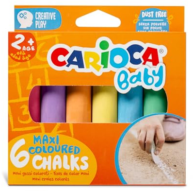 Carioca Baby-Kreide, 6 Stück, 43550