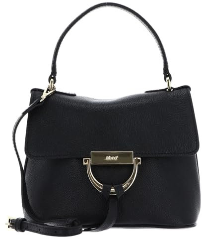 Abro Leather Kavir Handbag Temi Black/Gold