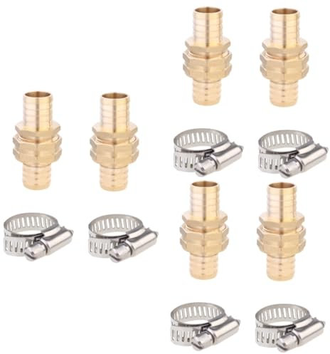 BESPORTBLE 3 Sätze Gartenschlauch-rohrverbinder 3/4 Zoll Us-Gewinde Innen- Und Außengewinde Schlauchverschraubung Einfacher Einschub Ausziehbar 2 Stück * 3