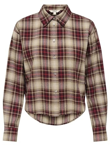 ONLY ONLJILDA LS Check Shirt WVN