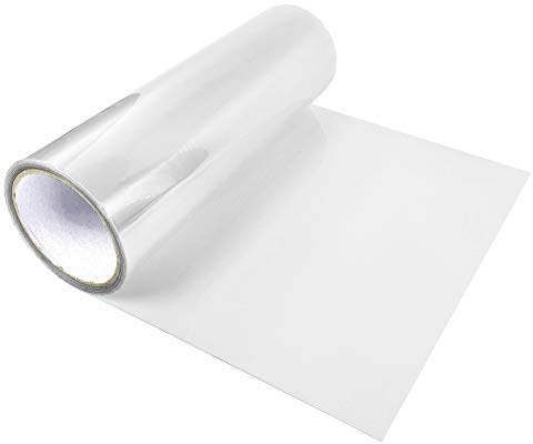 Scheinwerferfolie 30x200 cm | Rückleuchtenfolie aus robuster Polymerfolie | Blinkerfolie selbstklebende zum Schutz vor Kratzern und Witterung | Lampenfolie für Auto und Motorrad | Transparent