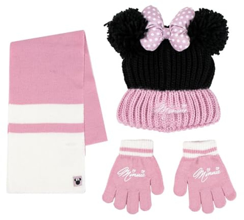 CERDÁ LIFE'S LITTLE MOMENTS Kinder Winterset mit Mütze, Schal oder Handschuhe, Stitch, Paw Patrol, Eiskönigin, Spiderman