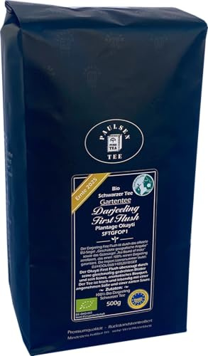 Paulsen - Bio Darjeeling First Flush - Gartentee Plantage Okayti - Ernte 2025-500g