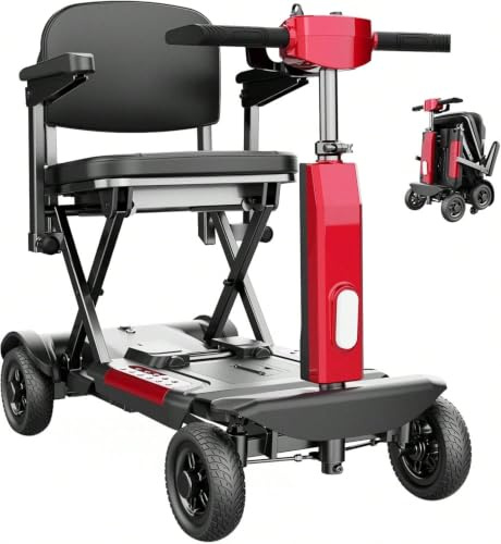 TODIMART Portable Mobility Scooter for Seniors & Adults, 7mph