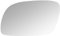 Equal Quality rs02023 placa vidrio espejo retrovisor Izquierda
