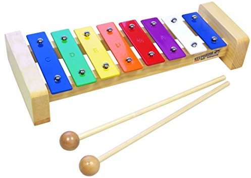 keepdrum KGS Pro Glockenspiel für Kinder aus Holz