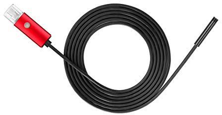 Endoscope Camera for Huawei P Smart 2019 Smartphone Micro USB/USB Android 5 m HD Inspection Endoscope (Black)