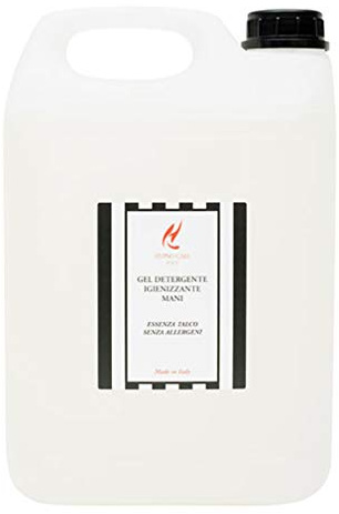 TANICA DI GEL DETERGENTE IGIENIZZANTE MANI 5000ML.