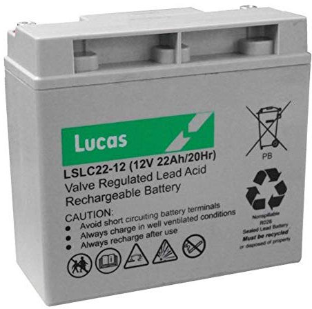 Caddymatic by LUCAS 12 volt 34ah 36 Hole Golf Battery