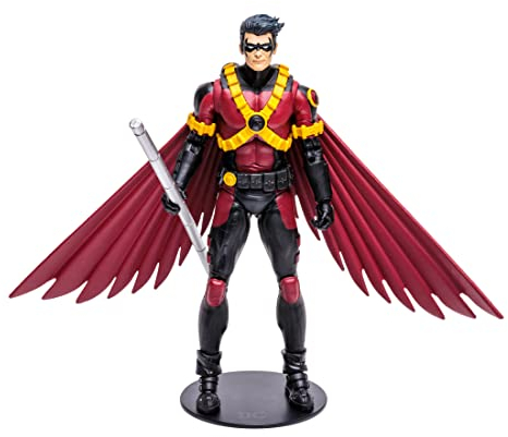 McFarlane DC Multiverse Actionfigur Red Robin 18 cm, Mehrfarbig, 15251