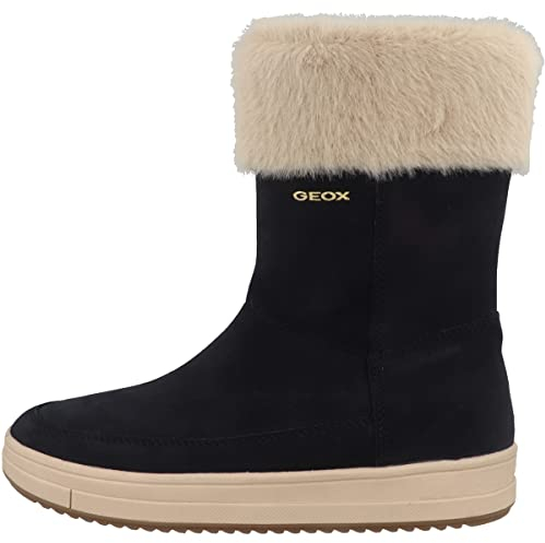 Geox J Rebecca Girl Wpf B, Stivali Bambine e ragazze, Blu (Dk Navy), 39 EU