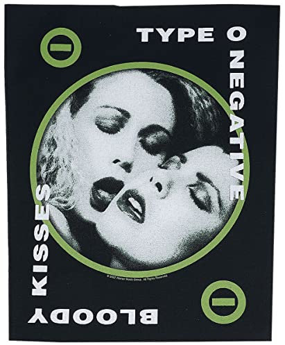 Type O Negative Bloody Kisses Unisex Backpatch multicolor 100% Polyester Band-Merch, Bands