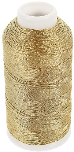 Operitacx Nähgarn, Leder, gewachst, gewachst, Polyesterschnüre, Stickmaschine, Nähgarn, für Stickerei, Quilten, Nähen, Dekorationen, 2000 x 0,04 cm