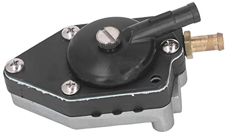 Pompe à Essence de Moteur de Bateau, 438556 Pompe à Carburant Hors-bord avec Joint Remplacement pour Moteur de Bateau Johnson Evinrude
