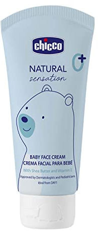 CHICCO NATURAL SENSATION - BABY GESICHTSCREME, 50 ML